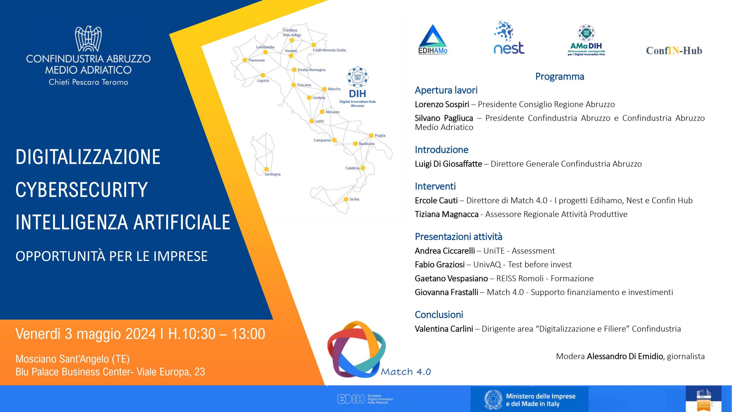 Digitalizzazione, Cybersecurity, Intelligenza Artificiale: OPPORTUNITÀ PER LE IMPRESE